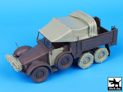 ブラックドッグ T35075 1/35 ドイツ クルッププロッツェ アクセサリーセット