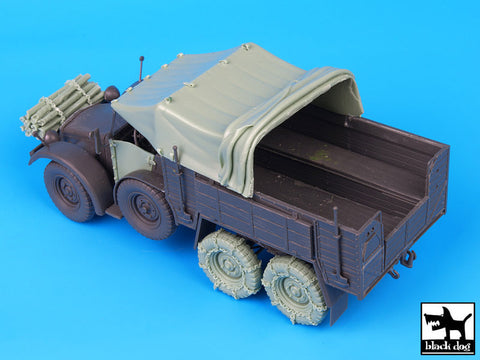 ブラックドッグ T35075 1/35 ドイツ クルッププロッツェ アクセサリーセット