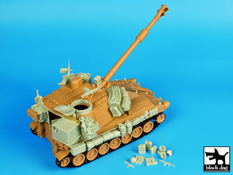 ブラックドッグ T35080 1/35 イスラエル M109A2 コンバージョンセット(キネティック)