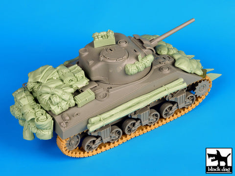 ブラックドッグ T35081 1/35 アメリカ シャーマン 75mm ノルマンディー アクセサリーセット