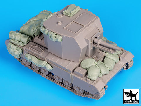 ブラックドッグ T35088 1/35 イギリス ビショップ アクセサリーセット(ブロンコ)
