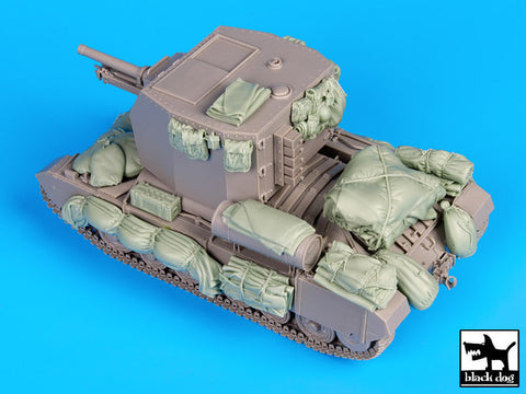 ブラックドッグ T35088 1/35 イギリス ビショップ アクセサリーセット(ブロンコ)