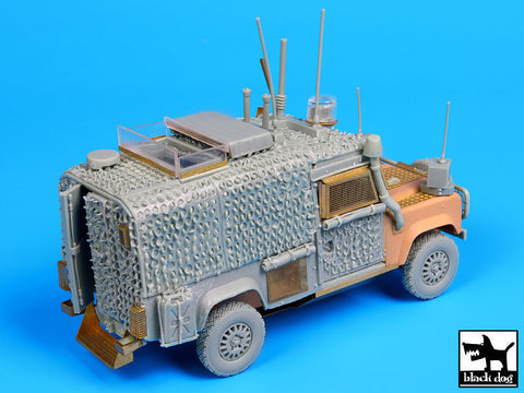 ブラックドッグ T35092 1/35 イギリス 装甲ランドローバー「スナッチ」バラクーダ アフガニスタン(ホビーボス)