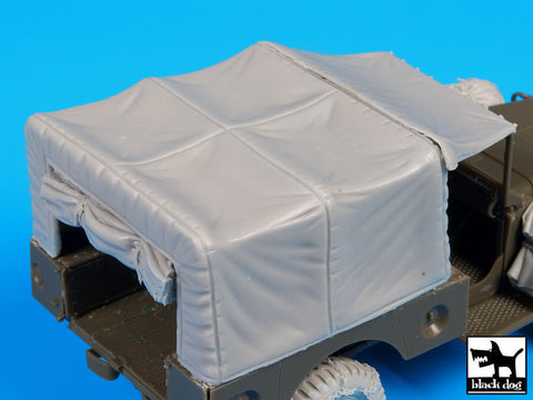 ブラックドッグ T35103 1/35 アメリカ ダッジ キャンバス アクセサリーセット(AFVクラブ)