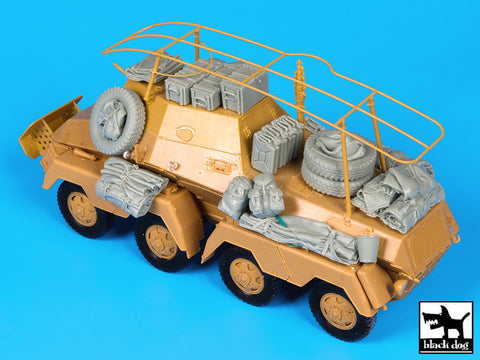 ブラックドッグ T35104 1/35 ドイツ Sd Kfz 263 アクセサリーセット(AFVクラブ)