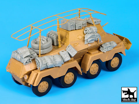 ブラックドッグ T35104 1/35 ドイツ Sd Kfz 263 アクセサリーセット(AFVクラブ)