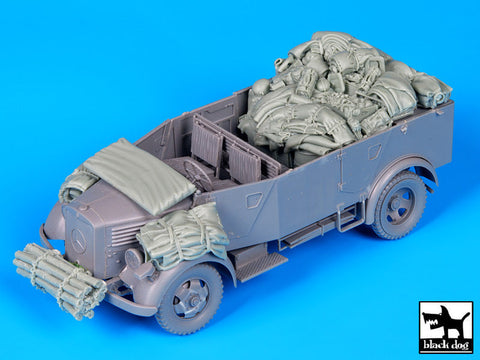 ブラックドッグ T35105 1/35 ドイツ Kfz. 70 MB 1500A アクセサリーセット(ミニアート)