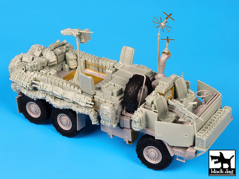 ブラックドッグ T35106 1/35 アメリカ M 1083 ウォーピッグ アクセサリーセット(トランペッター)