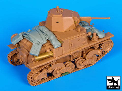 ブラックドッグ T35114 1/35 イタリア カーロアルマートL6 アクセサリーセット