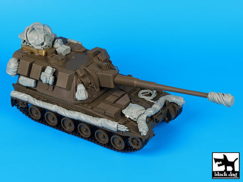 ブラックドッグ T35116 1/35 イギリス 155mm AS 90 アクセサリーセット(トランペッター)