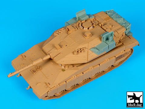 ブラックドッグ T35129 1/35 メルカバMk.IV”トロフィー”ミサイル迎撃システム&バスケット アクセサリーセット(ホビーボス)