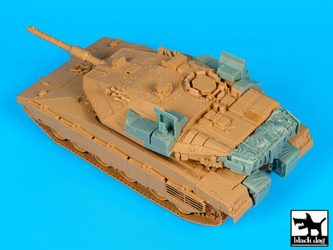 ブラックドッグ T35129 1/35 メルカバMk.IV”トロフィー”ミサイル迎撃システム&バスケット アクセサリーセット(ホビーボス)