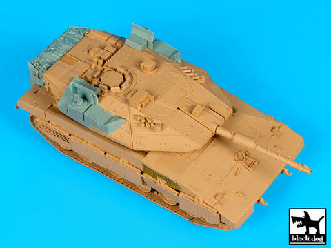 ブラックドッグ T35129 1/35 メルカバMk.IV”トロフィー”ミサイル迎撃システム&バスケット アクセサリーセット(ホビーボス)