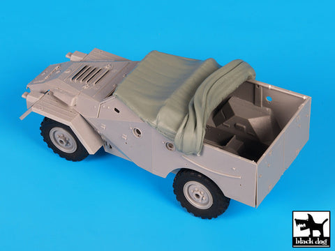 ブラックドッグ T35134 1/35 ロシア BTR 40 ロールキャンバス(トランペッター)