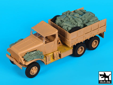 ブラックドッグ T35157 1/35 アメリカ ホワイト 666 アクセサリーセット(ホビーボス)