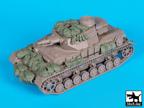 ブラックドッグ T35159 1/35 ドイツ IV号戦車F1 アクセサリーセット(イタレリ)