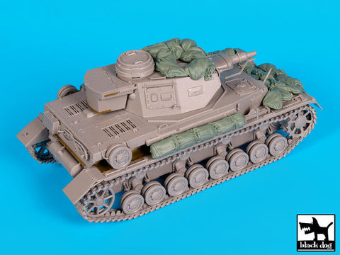 ブラックドッグ T35159 1/35 ドイツ IV号戦車F1 アクセサリーセット(イタレリ)