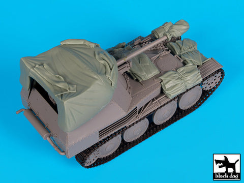 ブラックドッグ T35160 1/35 ドイツ マーダーIII キャンパス アクセサリーセット(ドラゴン)