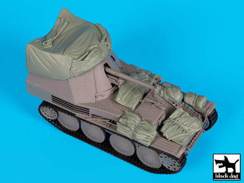 ブラックドッグ T35160 1/35 ドイツ マーダーIII キャンパス アクセサリーセット(ドラゴン)