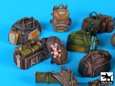 ブラックドッグ T35170 1/35 汎用 民間人バックパック アクセサリーセット