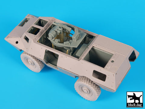 ブラックドッグ T35177 1/35 アメリカ M 1117 ガーディアン インテリア アクセサリーセット(トランペッター)