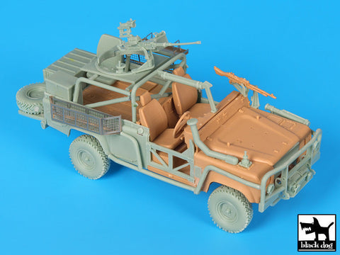 ブラックドッグ T35180 1/35 オーストラリア ランドローバー 特殊部隊 アクセサリーセット(ホビーボス)