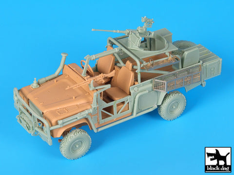 ブラックドッグ T35180 1/35 オーストラリア ランドローバー 特殊部隊 アクセサリーセット(ホビーボス)