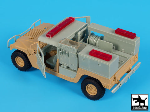 ブラックドッグ T35184 1/35 アメリカ ハマー 小型消防車 コンバージョンセット(タミヤ)