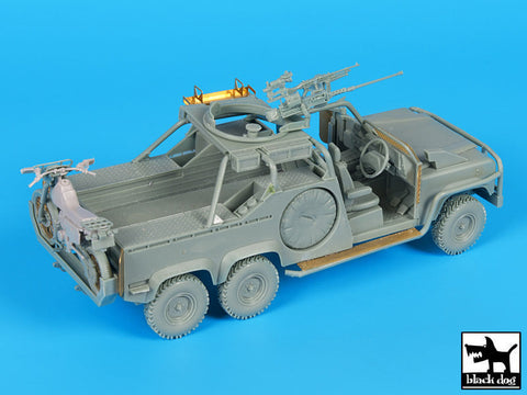 ブラックドッグ T35189 1/35 オーストラリア ランドローバー 6x6 フルレジンキット