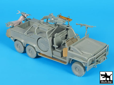 ブラックドッグ T35189 1/35 オーストラリア ランドローバー 6x6 フルレジンキット