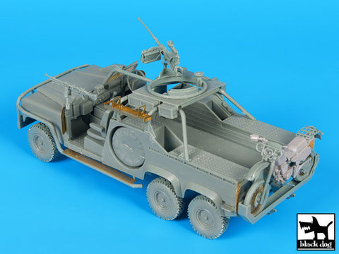 ブラックドッグ T35189 1/35 オーストラリア ランドローバー 6x6 フルレジンキット