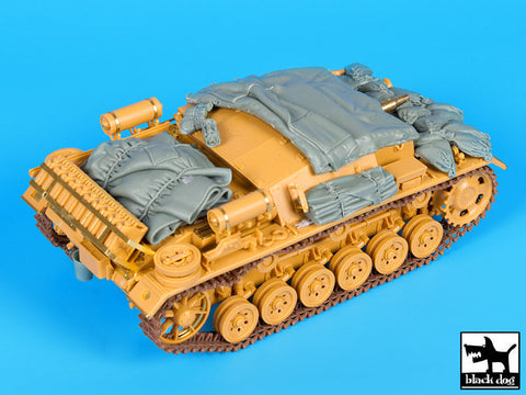 ブラックドッグ T35193 1/35 ドイツ III号突撃砲戦車 D型 アクセサリーセット(ドラゴン)