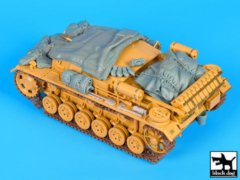 ブラックドッグ T35193 1/35 ドイツ III号突撃砲戦車 D型 アクセサリーセット(ドラゴン)