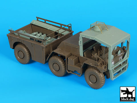 ブラックドッグ T35199 1/35 アメリカ M 561 ガマゴート 消防車 V1 コンバージョンセット(タミヤ)
