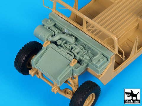 ブラックドッグ T35210 1/35 アメリカ M 1025 ハンビー エンジン(タミヤ)