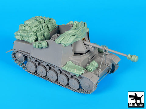 ブラックドッグ T35212 1/35 ドイツ Sd.Kfz 131 マーダーII アクセサリーセット(ドラゴン)