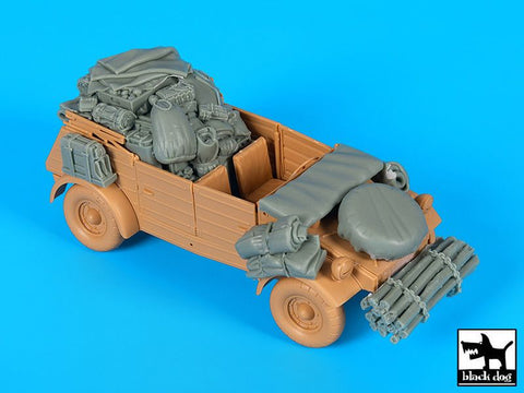 ブラックドッグ T35219 1/35 キューベルワーゲン アフリカ軍団 アクセサリーセット