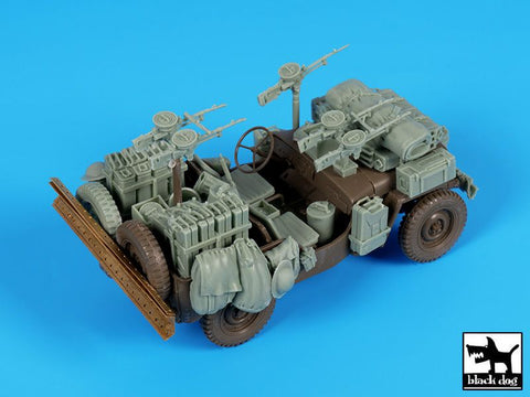 ブラックドッグ T35224 1/35 イギリス SAS ジープ アフリカ アクセサリーセット （タミヤ用）