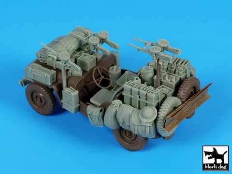 ブラックドッグ T35224 1/35 イギリス SAS ジープ アフリカ アクセサリーセット （タミヤ用）