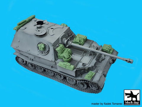 ブラックドッグ T35227 1/35 ドイツ軍 エレファント戦車 Sd.Kfz 184 アクセサリーセット （イタレリ用）