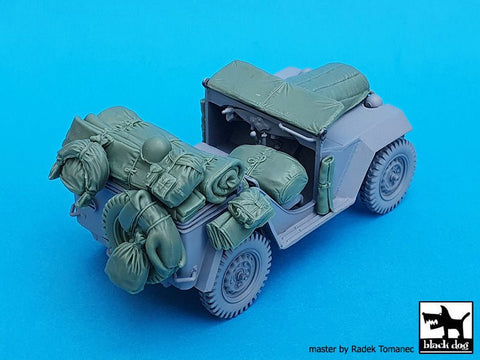ブラックドッグ T35228 1/35 ロシア軍 軍用車両 Gaz 67 B アクセサリーセット （タミヤ用）