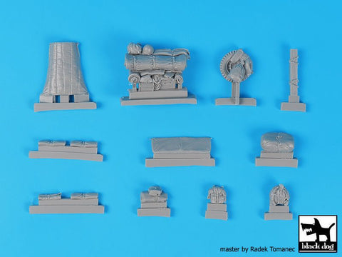 ブラックドッグ T35228 1/35 ロシア軍 軍用車両 Gaz 67 B アクセサリーセット （タミヤ用）