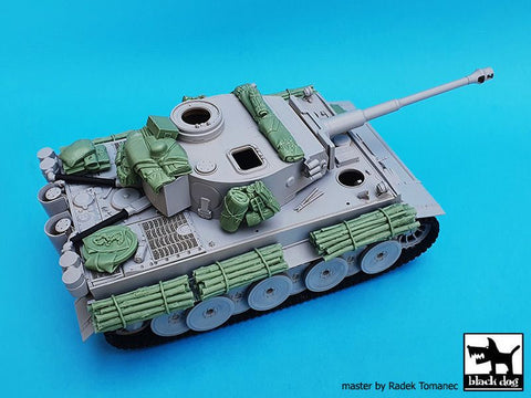 ブラックドッグ T35229 1/35 タイガーI アクセサリーセット（アカデミー用）