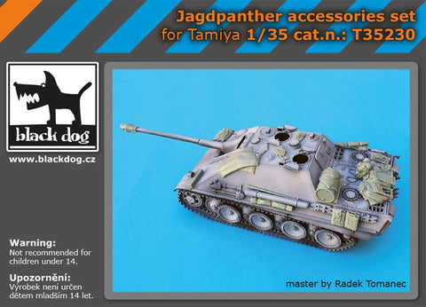 ブラックドッグ T35230 1/35 ヤークトパンサー アクセサリーセット（タミヤ用）