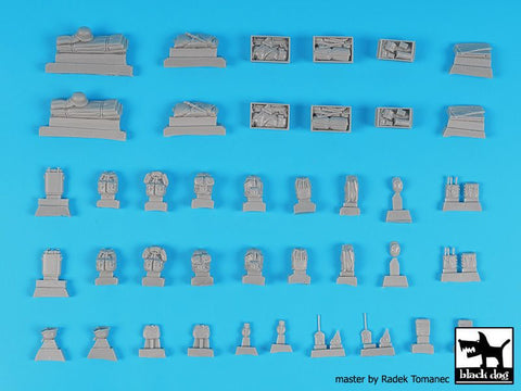 ブラックドッグ T35232 1/35 ドイツ WWII 装備品 アクセサリーセット