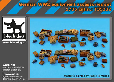 ブラックドッグ T35232 1/35 ドイツ WWII 装備品 アクセサリーセット