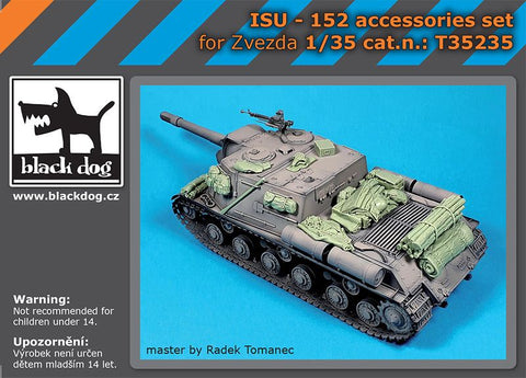 ブラックドッグ T35235 1/35 ISU-152 アクセサリーセット （ズベズダ用）