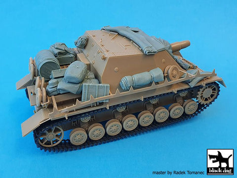 ブラックドッグ T35240 1/35 Sd.Kfz.166 Ⅳ号突撃戦車 ブルムベア用アクセサリー(タミヤ用)