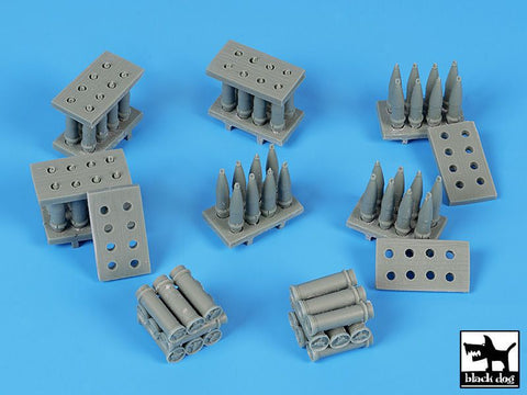 ブラックドッグ T35244 1/35 M109用155mm砲弾