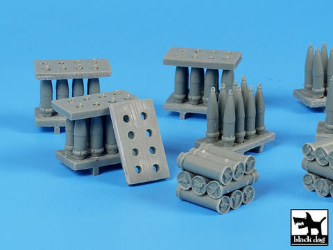 ブラックドッグ T35244 1/35 M109用155mm砲弾